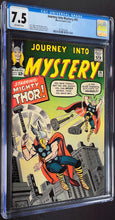 Load image into Gallery viewer, Journey Into Mystery #95 CGC 7.5 1963 Marvel Comics Classic 2 Thor Cover