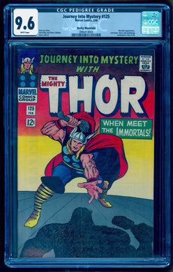 JOURNEY INTO MYSTERY #125 CGC 9.6 WHITE PAGES 💎 ROCKY MOUNTAIN PEDIGREE