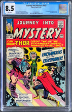 Load image into Gallery viewer, Journey Into Mystery #103 CGC 8.5 White Pages 1964 Marvel Comics 1st Appearance Enchantress &amp; Executioner