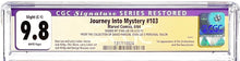 Load image into Gallery viewer, Journey Into Mystery #103 CGC 9.8 SS 1964 Marvel Comics Signed Stan Lee (Restored)