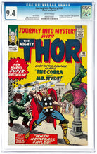 Load image into Gallery viewer, Journey Into Mystery #105 CGC 9.4 NM 1964 Marvel Comics Avengers Appearance