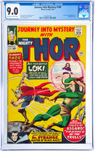 Load image into Gallery viewer, Journey Into Mystery #108 CGC 9.0 1964 Marvel Comics Loki Classic Cover
