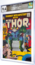 Load image into Gallery viewer, Journey Into Mystery #122 CGC 9.6 WP 1965 Marvel Comics "BOSTON PEDIGREE"