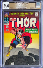 Load image into Gallery viewer, Journey Into Mystery #125 CGC 9.4 White PEDIGREE 1966 Marvel Comics