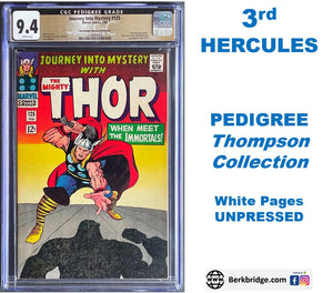 Journey Into Mystery #125 CGC 9.4 White PEDIGREE 1966 Marvel Comics