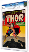 Load image into Gallery viewer, Journey Into Mystery #125 CGC 9.6 NM+ 1966 Marvel Comics Last Issue