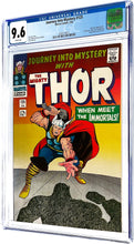 Load image into Gallery viewer, Journey Into Mystery #125 CGC 9.6 White Pages 1966 Marvel Comics Last Issue