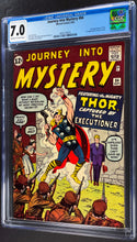 Load image into Gallery viewer, Journey Into Mystery #84 CGC 7.0 1962 Marvel Comics 1st Appearance Jane Foster 2nd Thor
