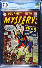 Load image into Gallery viewer, Journey Into Mystery #84 CGC 7.0 1962 Marvel Comics 1st Appearance Jane Foster 2nd Thor