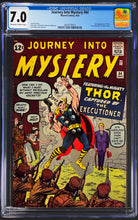 Load image into Gallery viewer, Journey Into Mystery #84 CGC 7.0 1962 Marvel Comics 1st Appearance Jane Foster 2nd Thor