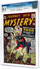 Load image into Gallery viewer, Journey Into Mystery #84 CGC 8.5 1962 Marvel Comics 1st Appearance Jane Foster "Twin Cities Pedigree"