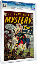 Load image into Gallery viewer, Journey Into Mystery #84 CGC 8.5 1962 Marvel Comics 1st Appearance Jane Foster "Twin Cities Pedigree"