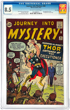 Load image into Gallery viewer, Journey Into Mystery #84 CGC 8.5 1962 Marvel Comics 1st Appearance Jane Foster "Twin Cities Pedigree"
