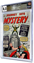 Load image into Gallery viewer, Journey Into Mystery #85 CGC 8.5 White Pages 1962 Marvel Comics 1st Appearance Loki "Twin Cities Pedigree"