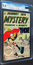 Load image into Gallery viewer, Journey Into Mystery #86 CGC 9.4 White Pages 1962 Marvel Comics (QES Certified)
