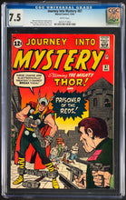 Load image into Gallery viewer, Journey Into Mystery #87 CGC 7.5 White Pages 1962 Marvel Comics (Unpressed)