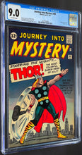 Load image into Gallery viewer, Journey Into Mystery #89 CGC 9.0 1963 Marvel Comics Origin Thor Jack Kirby Classic Cover