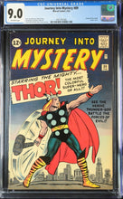 Load image into Gallery viewer, Journey Into Mystery #89 CGC 9.0 1963 Marvel Comics