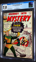 Load image into Gallery viewer, Journey Into Mystery #92 CGC 7.0 1963 Marvel Comics Classic LOKI Cover