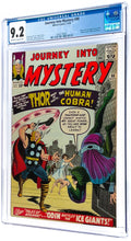 Load image into Gallery viewer, Journey Into Mystery #98 CGC 9.2 1963 Marvel Comics Origin &amp; 1st Appearance Human Cobra