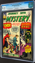 Load image into Gallery viewer, Journey Into Mystery #99 CGC 9.2 1963 Marvel Comics Origin &amp; 1st Appearance Mr. Hyde