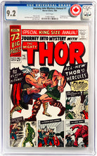 Load image into Gallery viewer, Journey Into Mystery Annual #1 CGC 9.2 White Pages 1965 Marvel Comics Thor #251 CGC 9.2 WP Lot (2)