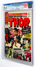 Load image into Gallery viewer, Journey Into Mystery Annual #1 CGC 9.2 White Pages 1965 Marvel Comics Thor #251 CGC 9.2 WP Lot (2)