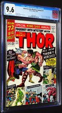 Load image into Gallery viewer, Journey Into Mystery Annual #1 CGC 9.6 White Pages 1965 Marvel Comics 1st Appearance Hercules