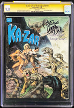 Load image into Gallery viewer, Ka-Zar Guns of the Savage Land #nn CGC 9.8 SS White Pages 🔥 Signed Chuck Dixon