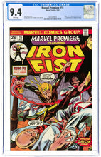 Load image into Gallery viewer, MARVEL PREMIERE #15 CGC 9.4 WHITE PAGES 💎 RARE PRINTING INK ERROR