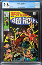 Load image into Gallery viewer, MARVEL SPOTLIGHT #1 CGC 9.6 WHITE PAGES 💎 ORIGIN &amp; 1st RED WOLF 1971