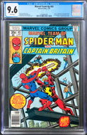 MARVEL TEAM-UP #65 CGC 9.6 WHITE PAGES 💎 1st U.S. CAPTAIN BRITAIN (4005)