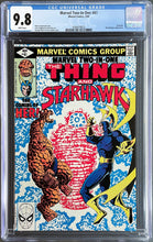 Load image into Gallery viewer, MARVEL TWO IN ONE #61 CGC 9.8 WHITE PAGES 💎 DIRECT EDITION