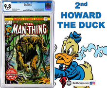 Load image into Gallery viewer, Man-Thing #1 CGC 9.8 White Pages 1974 Marvel Comics 2nd Appearance Howard the Duck