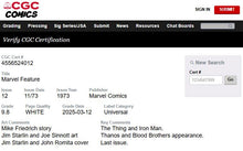 Load image into Gallery viewer, Marvel Feature #12 CGC 9.8 White Pages 1973 Marvel Comics