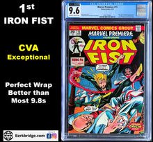 Load image into Gallery viewer, Marvel Premiere #15 CGC 9.6 CVA Exceptional 1974 Marvel 1st App IRON FIST