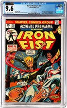 Load image into Gallery viewer, Marvel Premiere #15 CGC 9.6 CVA Exceptional 1974 Marvel Comics 1st Appearance IRON FIST