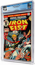 Load image into Gallery viewer, Marvel Premiere #15 CGC 9.6 CVA Exceptional 1974 Marvel Comics 1st Appearance IRON FIST