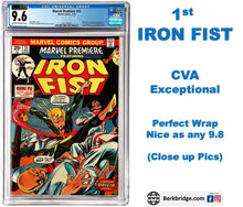 Load image into Gallery viewer, Marvel Premiere #15 CGC 9.6 CVA Exceptional 1974 Marvel Comics 1st Appearance IRON FIST