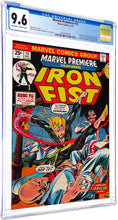Load image into Gallery viewer, Marvel Premiere #15 CGC 9.6 NM+ 1974 Marvel Comics 1st Appearance Iron Fist