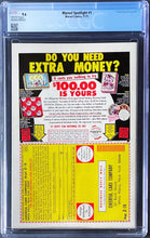 Load image into Gallery viewer, Marvel Spotlight #1 CGC 9.6 White Pages 1971 Marvel Comics + Red Wolf #1 CGC 9.8 (1 of 2 Top Graded)