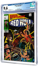 Load image into Gallery viewer, Marvel Spotlight #1 CGC 9.6 White Pages 1971 Marvel Comics Red Wolf Origin &amp; 1st Appearance