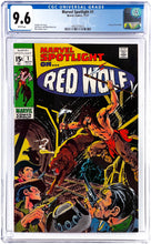 Load image into Gallery viewer, Marvel Spotlight #1 CGC 9.6 White Pages 1971 Marvel Comics Red Wolf Origin &amp; 1st Appearance