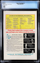 Load image into Gallery viewer, Marvel Spotlight #5 CGC 9.4 1972 Marvel Comics Origin &amp; 1st Appearance Ghost Rider (Graded Unpressed in 2004)
