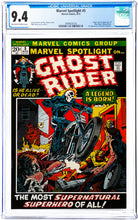 Load image into Gallery viewer, Marvel Spotlight #5 CGC 9.4 1972 Marvel Comics Origin &amp; 1st Appearance Ghost Rider (Graded Unpressed in 2004)