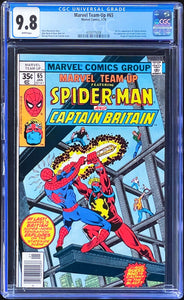 Marvel Team-Up #65 #66 CGC 9.8 White 1978 Marvel Comics Set (2)