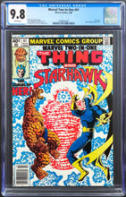 Load image into Gallery viewer, Marvel Two-in-One #61 CGC 9.8 WP NEWSSTAND Variant 1980 Marvel Comics