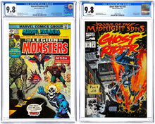 Load image into Gallery viewer, Marvel Premiere #28 CGC 9.8 WP 1976 Marvel Comics + Ghost Rider #28 CGC 9.8 1st Appearance Set (2)