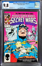 Load image into Gallery viewer, Marvel Super Heroes Secret Wars #7 CGC 9.8 WP 1984 Marvel Comics 1st New Spider-Woman