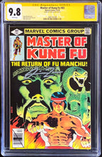 Load image into Gallery viewer, Master of Kung Fu #83 CGC 9.8 SS Simu Liu Shang-Chi 1979 Marvel Comics 1 of 1 Signed